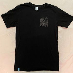 Men's Hume Apparel Black T-Shirt Size M